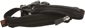 SPIbelt Kids Dual Pocket Belt, Expandable Pocket, Adjustable Waist, No Bounce, No Logo Band, Black with Black Zipper