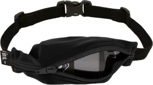 SPIbelt Kids Pocket Belt, Expandable Pocket, Adjustable Waist, No Bounce, No Logo Band, Black with Black Zipper
