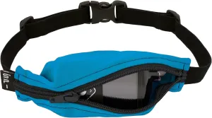 SPIbelt Kids Pocket Belt, Expandable Pocket, Adjustable Waist, No Bounce, No Logo Band, Turquoise with Black Zipper