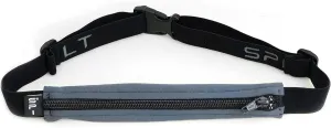 SPIbelt Original Pocket Running Belt for Women Men, Phone Holder for Running, Running Fanny Pack, Holder for Phone, Running Waist Pack, Expandable, Adjustable. Anthracite with Black Zipper