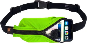 SPIbelt Running Belt Original Pocket, No-Bounce Waist Bag for Runners, Athletes Men and Women, fits Smartphones iPhone 6 7 8 X, Workout Fanny Pack, Expandable Sport Pouch, Adjustable Lime