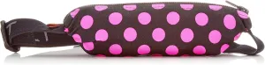 SPIbelt Running Belt Original Pocket, No-Bounce Waist Bag for Runners, Athletes Men and Women, fits Smartphones iPhone 6 7 8 X, Workout Fanny Pack, Expandable Sport Pouch, Adjustable Pink Polka