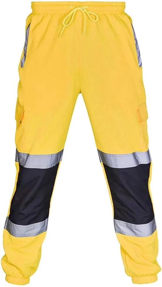 Sweatpants for Men Color Sports Hat Multi Woven Pocket Foot Rope Solid Pants Street Cargo Tie Cargo Cargo Pants