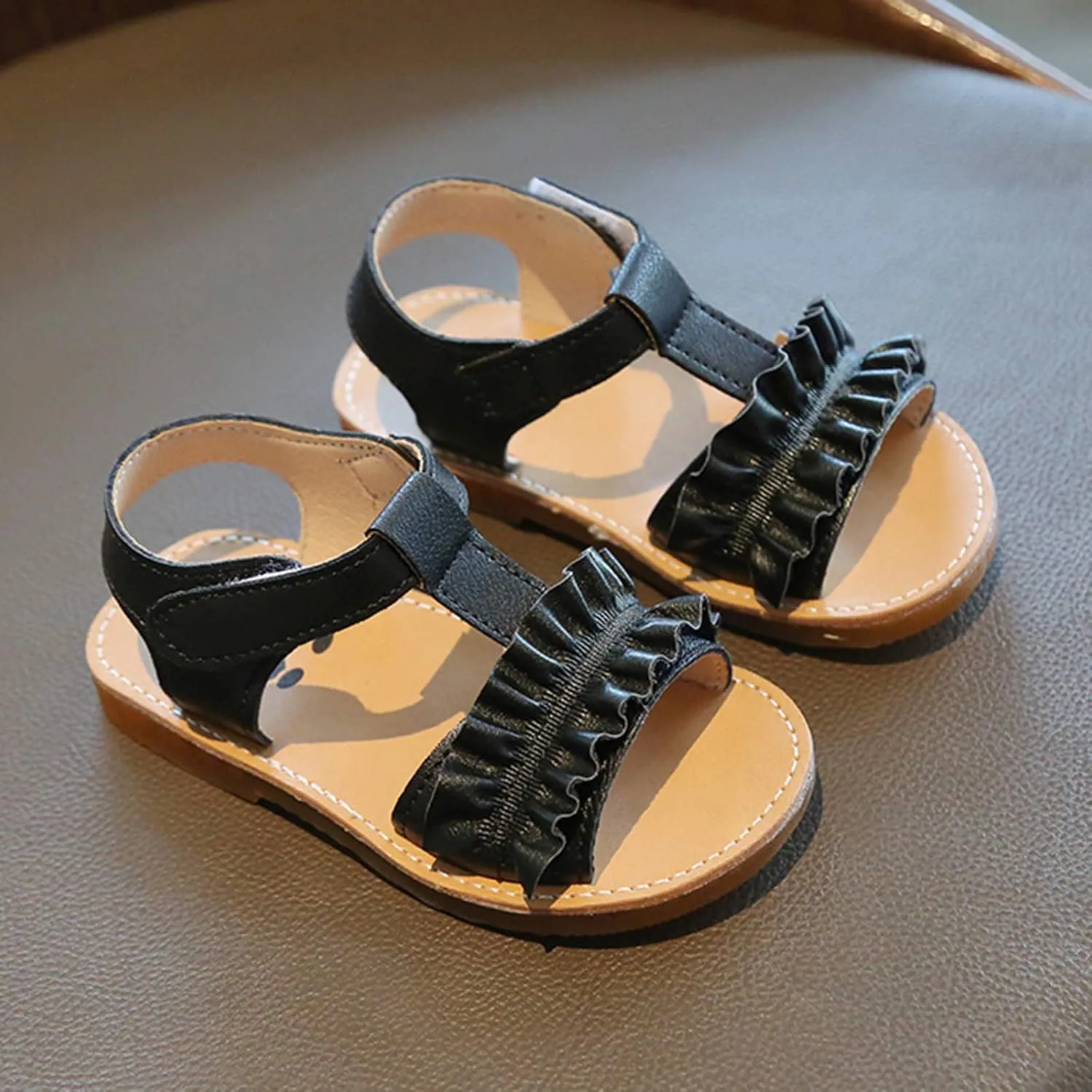 Swim Shoes for Toddler Girl Soft-Soled Sandals Princess Shoes Kids Children Girls Split Sole Ballet Slippers for Girls