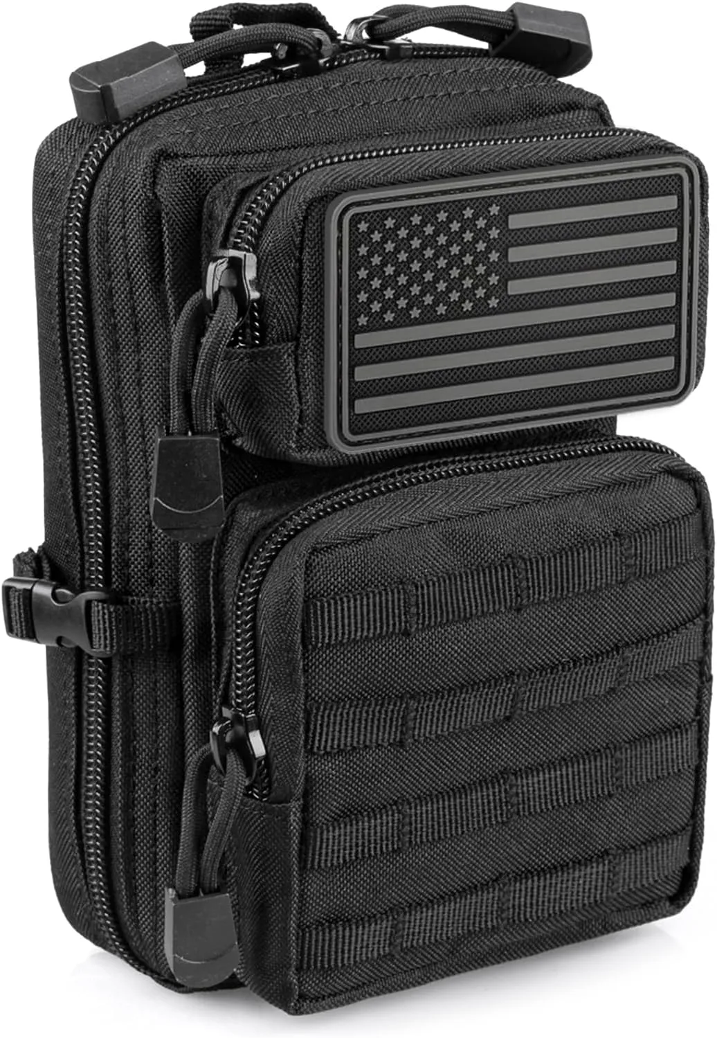 Tactical Molle Utility Pouch, EDC Tool Pouch Tactical Phone Pouches Mini Waist Pouches Medical EDC IFAK Pack Mini Design of 3-Day Backpack