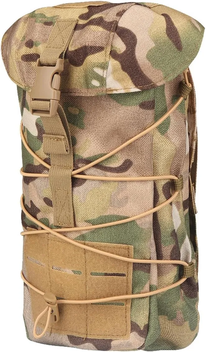 Tactical Waist Bag, Molle System Tactical Storage Bag Tactical GP Storage Bag Fastening System for Outdoor, Hiking, Camping, Hunting, Travel