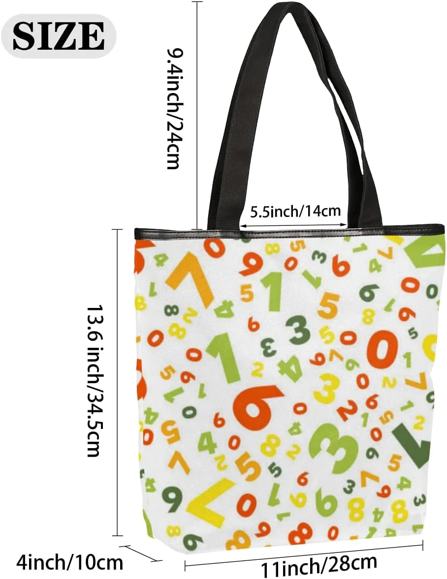 Tavisto Canvas Tote Bag,Blue Sky Peach Blossom Grocery Shopping Bags 11"x13.6"x4" Durable