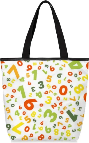 Tavisto Canvas Tote Bag,Blue Sky Peach Blossom Grocery Shopping Bags 11"x13.6"x4" Durable