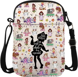 Teacher Inspired Crossbody Bag Teacher Life Carry On Bag Best Teacher Gift Character Affirmations Gift Library Book Club Gift