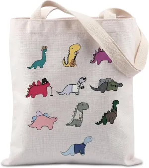TIIMG Dinosaur Tote Bag Singer Fans Gift for Eras Music Music Lovers Handbag Gift