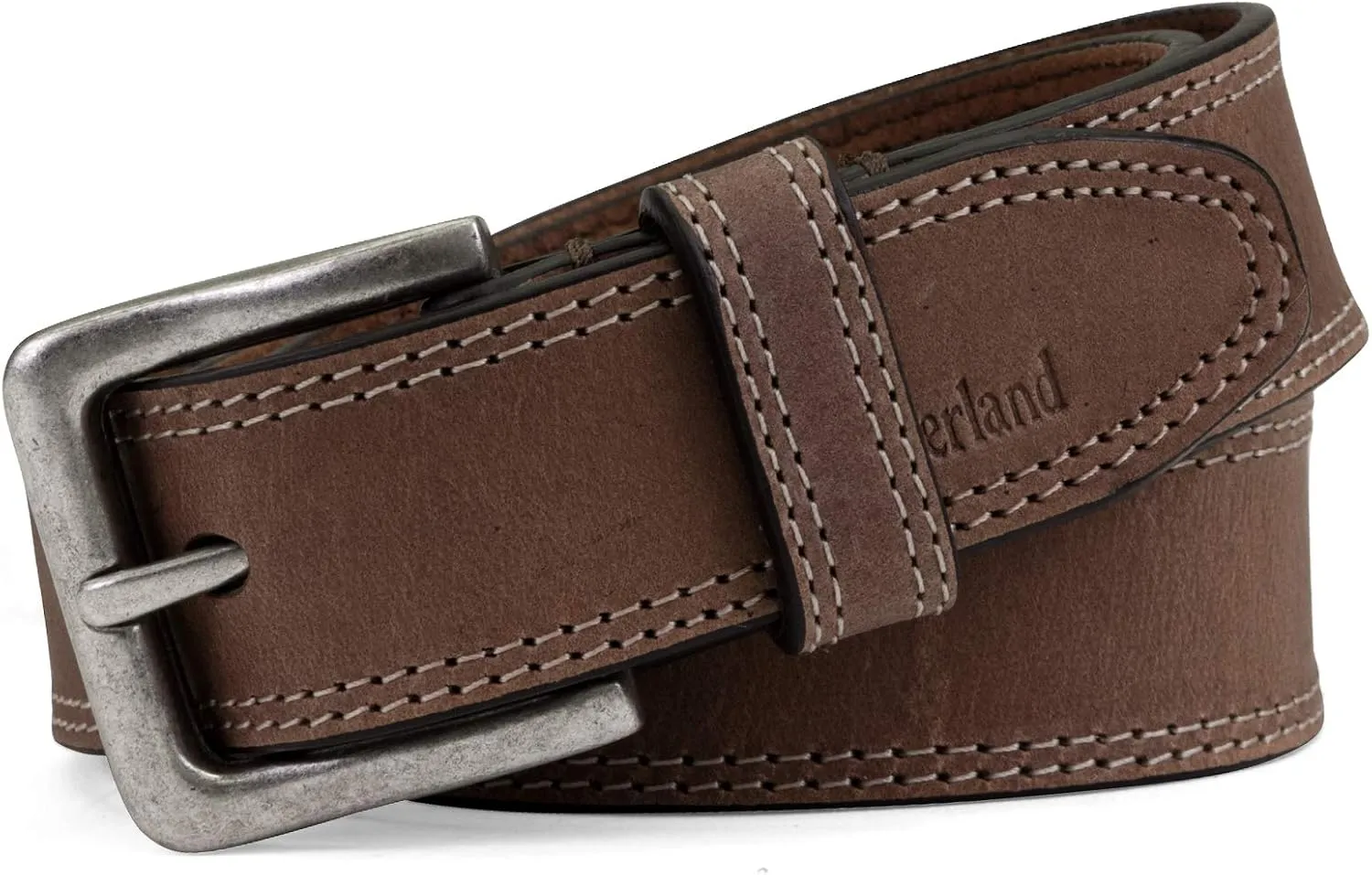Timberland mens Classic Leather Jean Belt 1.4 Inches Wide