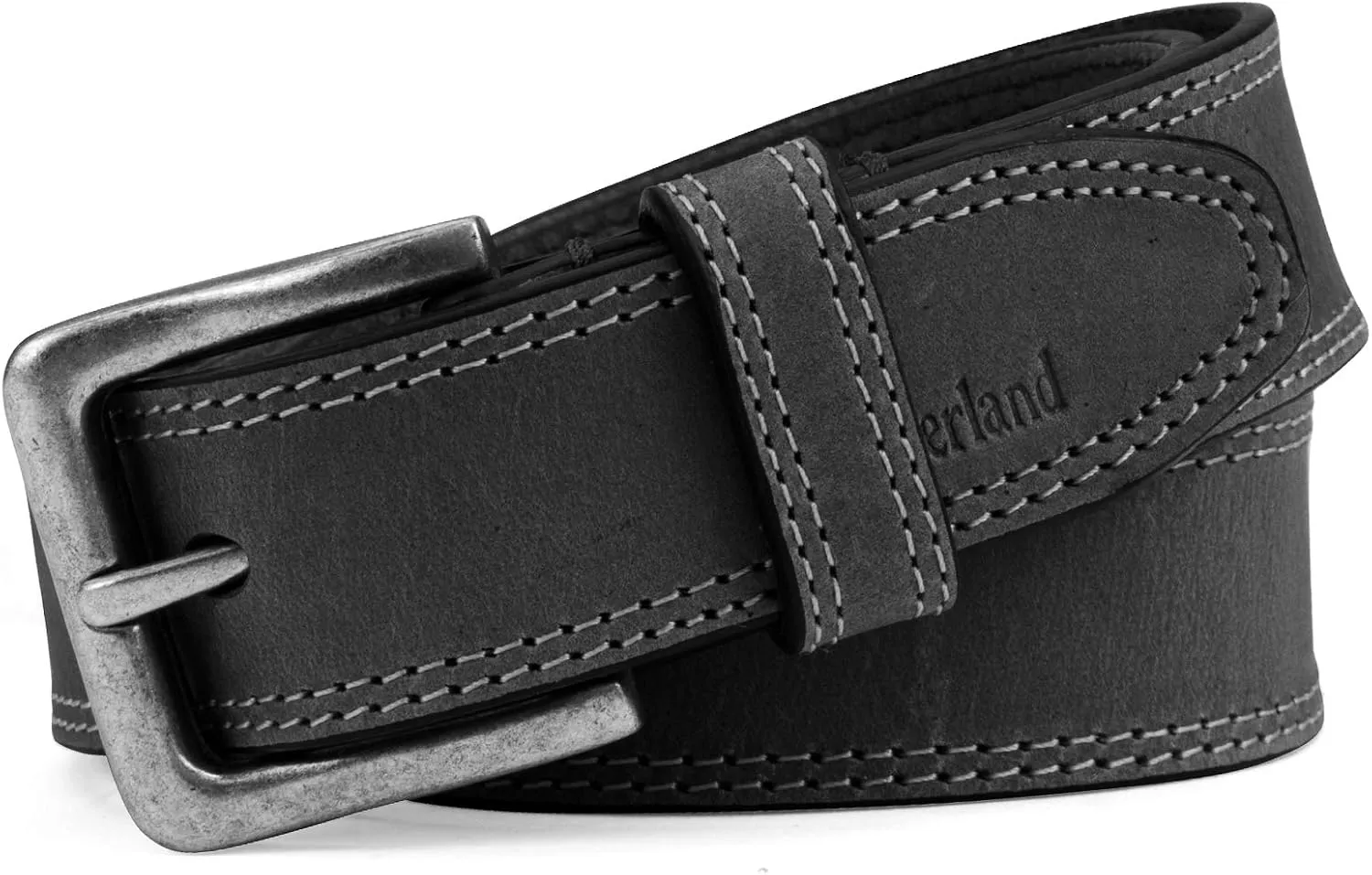 Timberland mens Classic Leather Jean Belt 1.4 Inches Wide