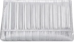 Tmore Clutch Purses for Women PU Leather Clutch Bag with Chain Handbags Soft Pleated Evening Bag