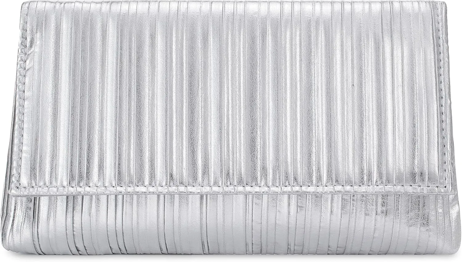Tmore Clutch Purses for Women PU Leather Clutch Bag with Chain Handbags Soft Pleated Evening Bag
