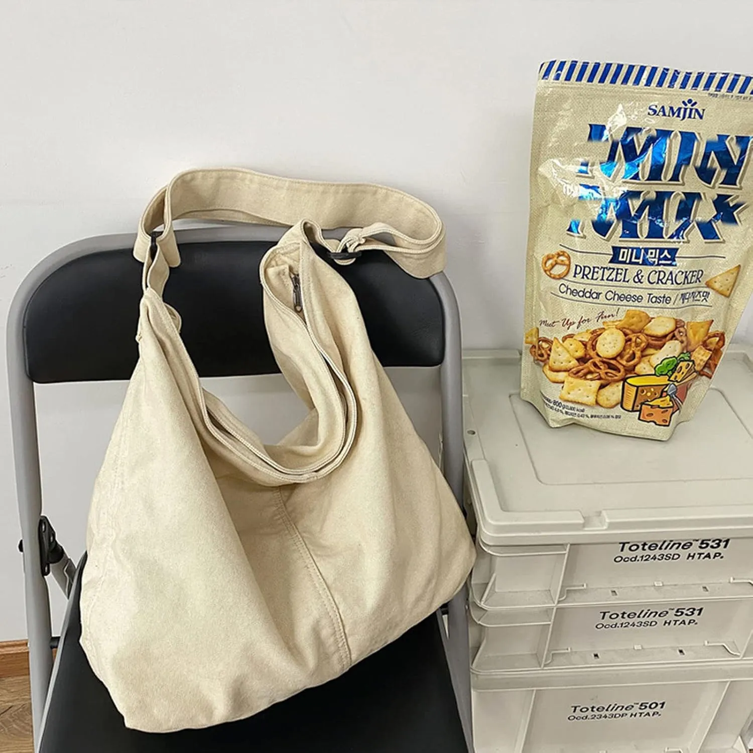 Tote bag for woman casual canvas bag female large capacity handbag men and women shoulder bag