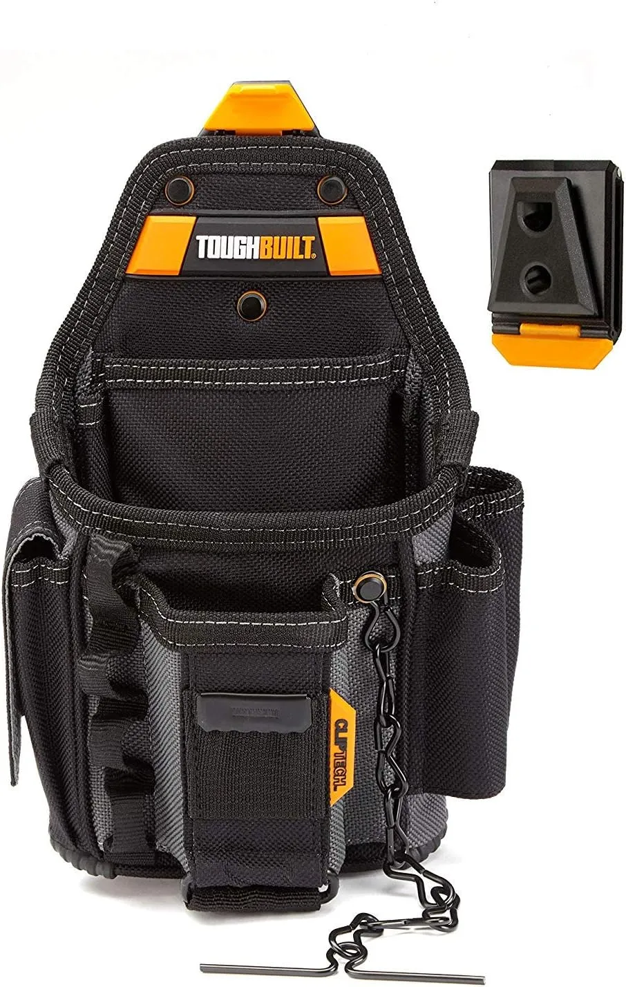 Toughbuilt Electrician ClipTech Pouch and Hub - 13 Pockets and Loops - Small (Limited Edition)