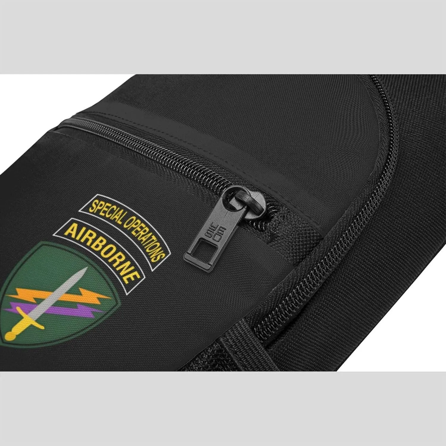 Us Civil Affairs And Psychological Operations Command Airborne Adjustable Fanny Pack Waist Bag For Travel Sports