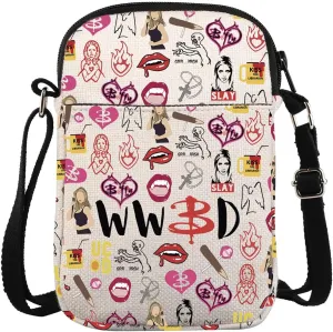 Vampire Horror TV Show Merchandise Crossbody Bag Vampire Lover Messenger Bag WWBD Fans What Would Buffy Do Inspired Gift