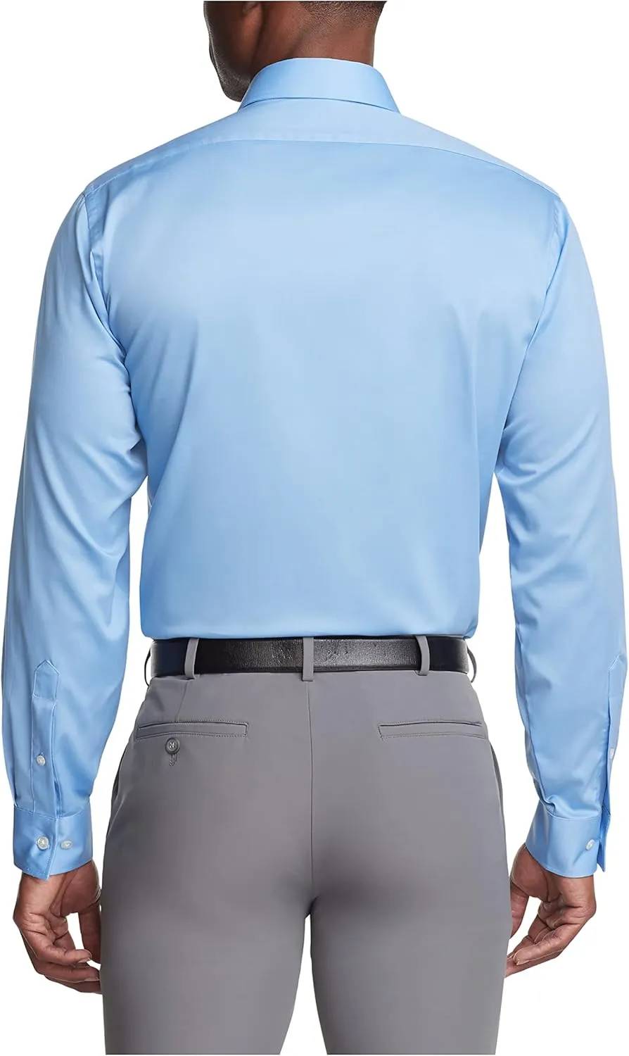 Van Heusen Men's Regular Fit Flex Collar Stretch Dress Shirt