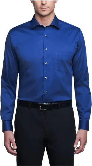 Van Heusen Men's Regular Fit Flex Collar Stretch Dress Shirt