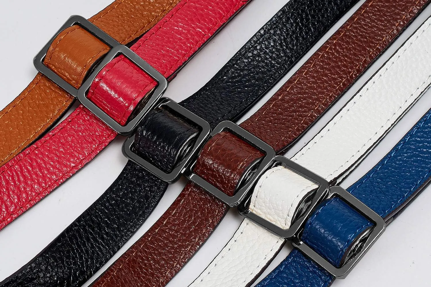 VanEnjoy Full Grain Genuine Leather Adjustable CrossBody Strap Replacement for Bag Purse, 0.7" Wide,26-51" Long