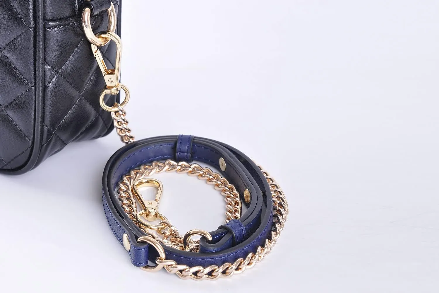 VanEnjoy Genuine Leather Chain Strap Replacement Purse Crossbody Bag Handbag Adjustable