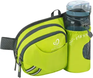 WATERFLY Fanny Pack Waist Bag: Waist Pack for Women Men with Water Bottle Holder Hiking Fanny Pack for Running Walking DogWalking Travel Cycling