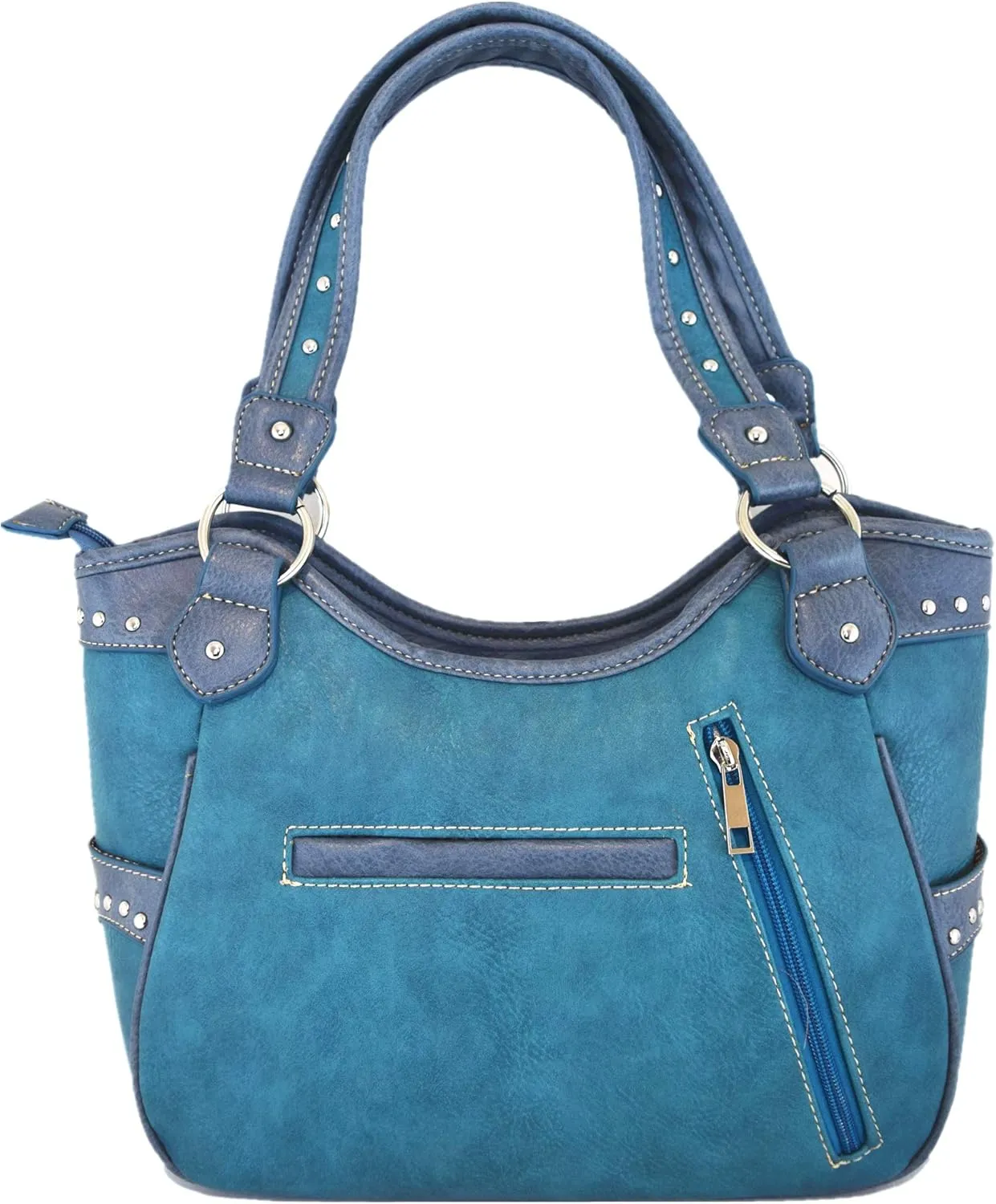 Western Style Springtime Embroidery Butterfly Floral Leather Totes Purse Country Handbag Women Shoulder Bag Wallet Set