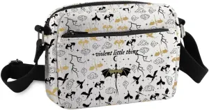 Wing Novel Inspired Crossbody Bag Dragon Rider Gift Basgiath War Gift Riorson Violent Little Thing Messenger Bag