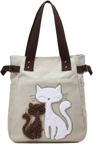 Women Hobo Handbags Canvas Casual Vintage Shoulder bag Daily Purse Tote Crossbody Shopper Bag