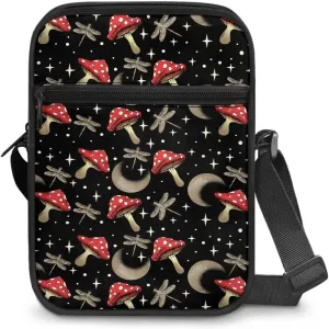 Women Small Crossbody Bag Messenger Purse for Traveling Shopping