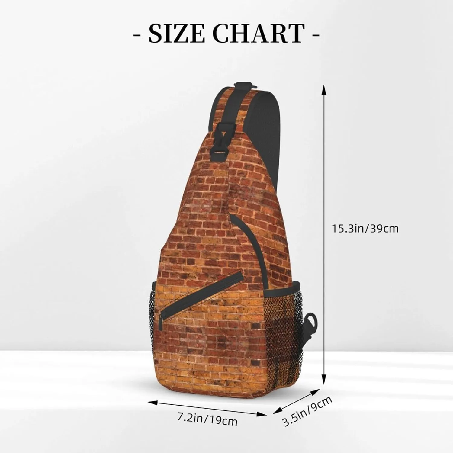 WURTON Sling Bag Hello Hawaii Print Sling Backpack Crossbody Chest Bag Daypack For Hiking Travel