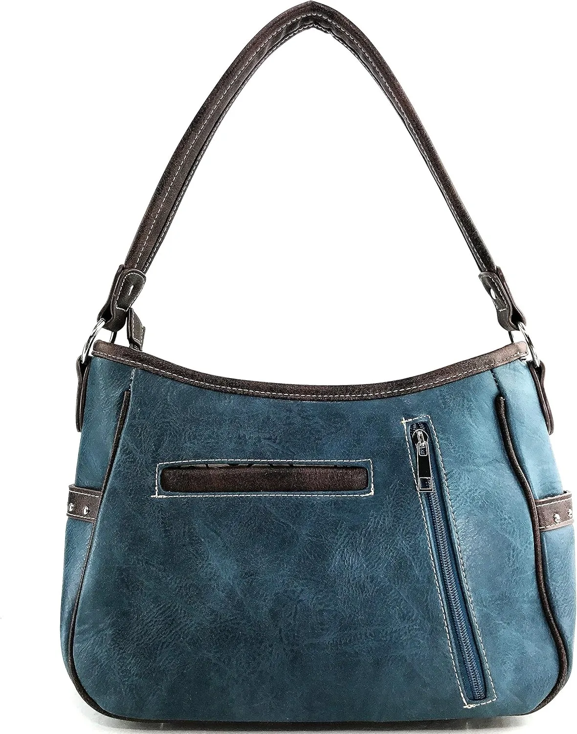 Zelris Bible Verse Philippians 4:13 Women Conceal Carry Hobo Purse Wallet Set