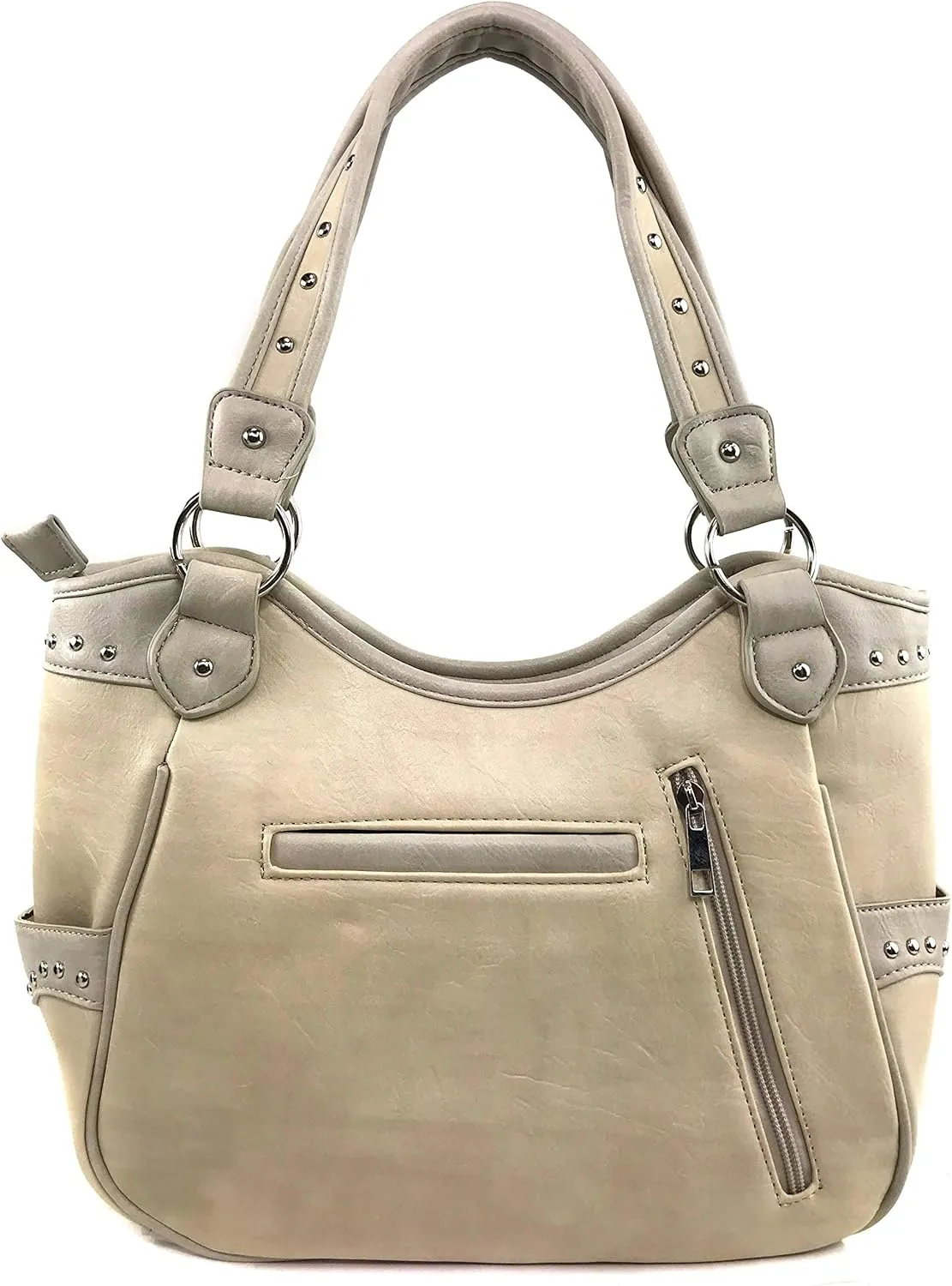 Zelris Faith Love Hope Cross Angel Wing Women Conceal Carry Women Tote Purse