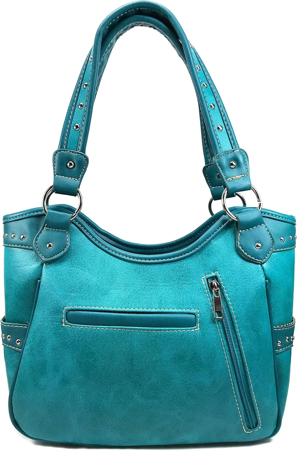 Zelris Faith Love Hope Cross Angel Wing Women Conceal Carry Women Tote Purse