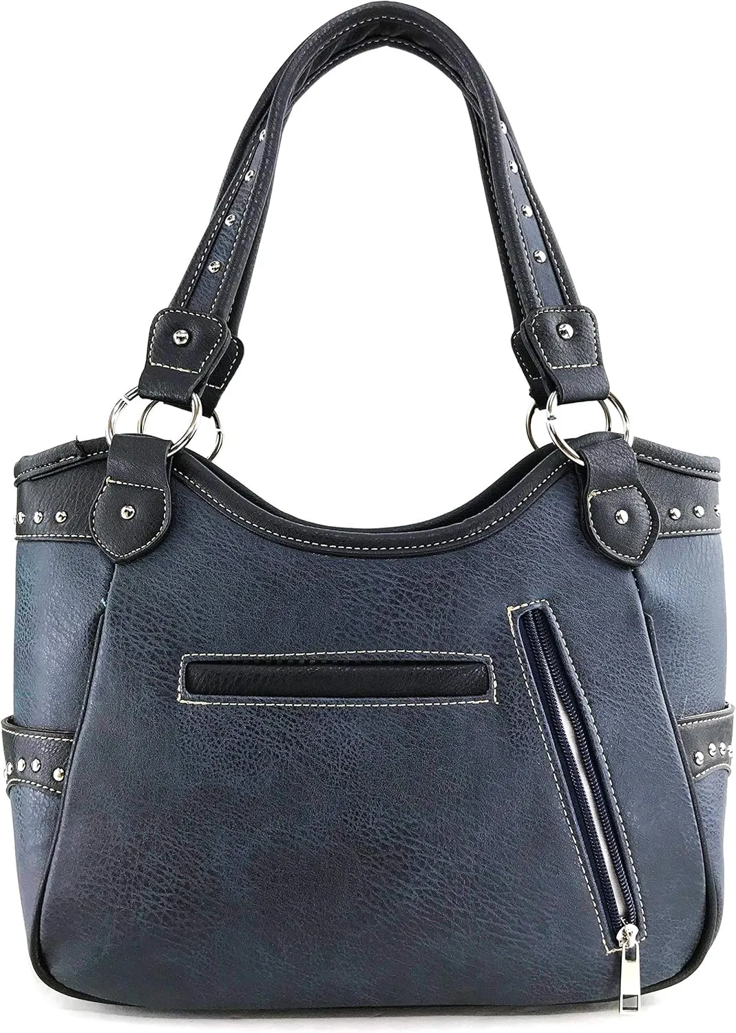 Zelris Spring Bloom Western Concho Women Conceal Carry Tote Handbag Purse Set